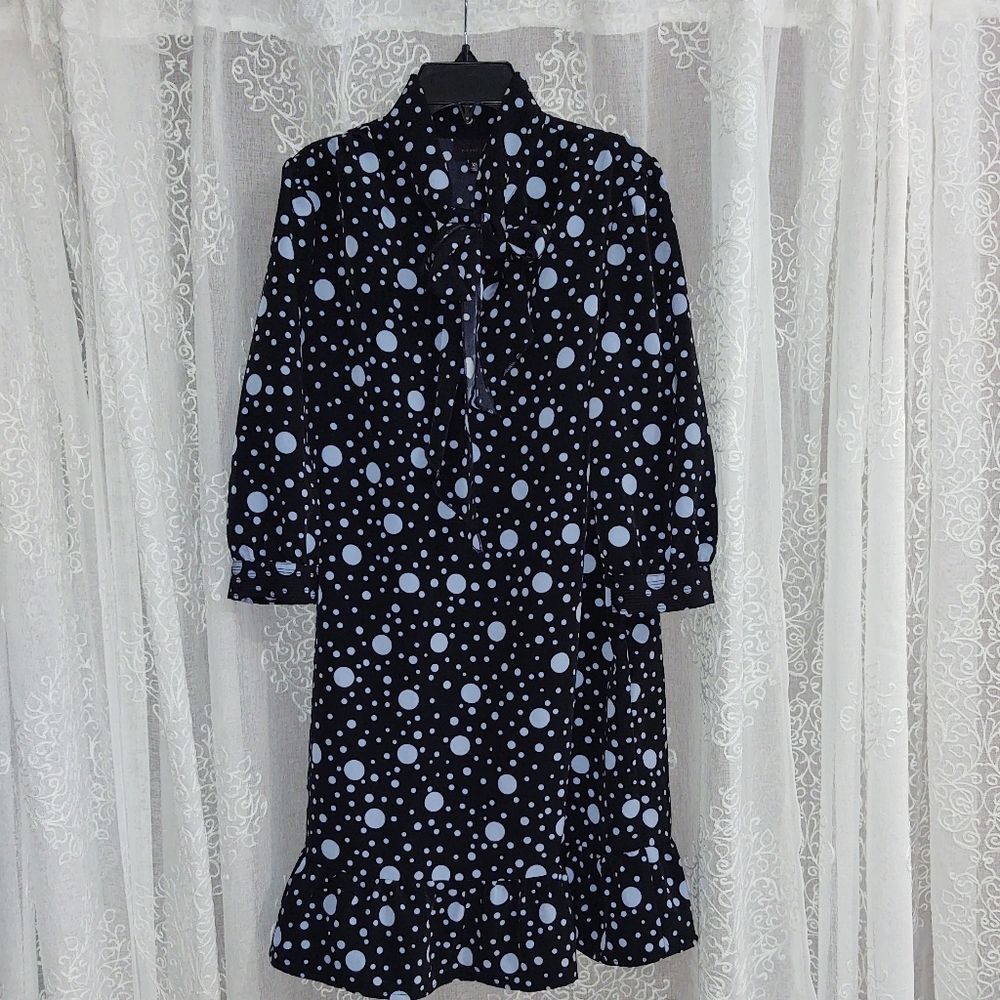 NWOT Who What Wear Polka Dot Dress Sz XS